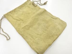 アンティーク　木綿巾着